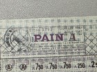          Wwii French Bread Ration Ticket        pain A    Ao  t 1947