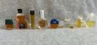 Vintage  Mini Perfume Bottles Lot Of 8   Tabu   Navy   Incognito  Tiffany