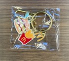 Mcdonald s Big Mac Fries Arches Charm Keychain -  New