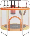 55  Mini Toddler Trampoline For Kids With Enclosure Net 440 Lbs Indoor outdoor