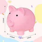 Cute Piggy Bank For Kids  Unbreakable Plastic Money Bank  Pig Money Box Coin