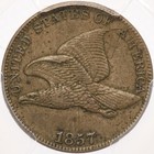 1857 1c Pcgs Xf45 Obverse Of 1856 F-401b Flying Eagle Small Cent Penny