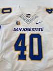 Game Worn Used Nike San Jose State Spartans Sjsu Football Jersey Medium 11  40