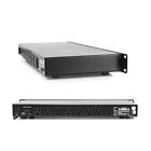 Pyle 1800 Watt Mount Rack Power Conditioner Surge Protector 8 Outlets  open Box 