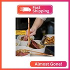 Jetkong 2 Pcs 12-inch Kitchen Tweezers Cooking Tweezer Tongs Stainless Steel Lon