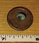 Ww1 German Steel Button  Non-dug  1