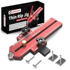 Thin Rip Jig Table Saw Jig Guide  Making Repetitive Narrow Strip Cuts  Fit Red
