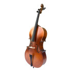 4 String  Acoustic Cello 4 4 Full Size Tiger Stripe Beginner Cello Complete Kit