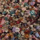 Boho   Acrylic Czech Beads Mix     Colorful Diy Jewelry Making Craft Supplies Lot
