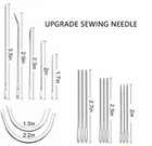 29pc Leather Craft Tool Punch Stitch Carve Sew Kit W  Saddle Groover Awl Needle