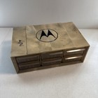 Vintage Acro-mils 6 Drawer Cabinet With Motorola Logo