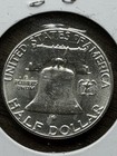 1963 Franklin Half Dollar Choice Gem Brilliant Proof Ultra 90  Silver