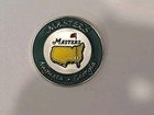 Masters- Augusta National Golf Ball Marker- 1   Green -highest Quality Magnetic 