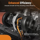 Turbocharger Coolant Hoses For Bmw X5 X6 550i Gt 650i 750i 750li Xdrive 4 4l