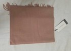 Tartan Blanket Co 100  Cashmere Scarf In Blush Brand New