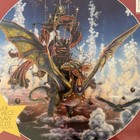 2001 Great American Puzzle  8304 Dragon Flight 500  Piece 20 5  Round Jigsaw New