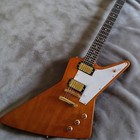 Expl Electric Guitar Rosewood Fretboard Hh Pickups Gold Hardware Fixed Bridge