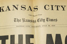 To The Moon   And Home  Kansas City Star Special Issue Newspaper July 26  1969