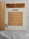 Walt Disney Mickey Mouse Theory Book Introduction To Music For Children 1974