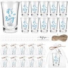  50 Sets Baby Shower Favors Boy Girl Theme Party Gift Include Short Glasses 