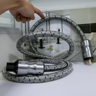   Hifi Audio Power Cable Audiophile Us Eu Schuko Amplifier Gold Plated Plug