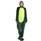 Dinos Kigurumi Adult Animal Pajamas Halloween Cosplay Costume Hooded Jumpsuit