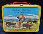 Vintage Roy Rogers Lunchbox   Thermos - Tv Western Cowboy  1955  C-8 5 Awesome 