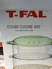 T - Fal Steam Cuisine 600 Food Steamer Rice Pasta Egg Cooker New Sealed In Box