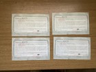 Benham 2001 Fabulous Hats Commemorative Covers Set Of 4