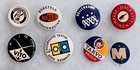 Authentic Dutch Advertising 25 Pin Back Buttons  1960-70s Vintage Original  b