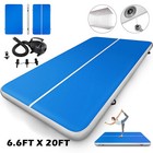 Inflatable Tumbling Mat 8  Thick Gymnastics Track For Home Professional Use 20ft