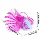 Aquariums Artificial Luminous Lionfish Landscape Silicone Fake Fish Tank   