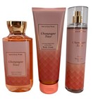 Bath Body Works Champagne Toast Pop The Bubbly Gift Set Body Cream Fragrance