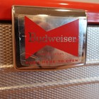 Vintage Budweiser King Of Beers Aluminum Metal Cooler Heavy Duty - Rare