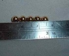 10 Solid 14k Yellow Gold 5mm Ball Round Beads Spacers For Jewelry Making Lot