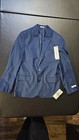 Calvin Klein Boys Sz 12 Blue 2 Piece Formal Suit Blazer Jacket Msrp  150