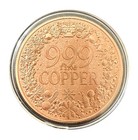 999 Fine Copper Round - Christmas Sexy Lady All I Want For Christmas Is You