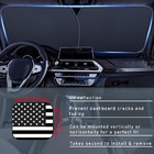 2-pack Car Windshield Sun Shade  28   31  Foldable Sun And Uv Blocker For Front
