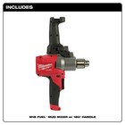 Milwaukee 2810-20 M18 Fuel 18v 1 2-inch Variable-speed Mud Mixer - Bare Tool