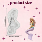 Mermaid Polymer Clay Mold Mermaid Silicone Molds For Diy Crafts Epoxy Resin Cast