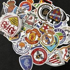 100pcs Waterproof Vinyl Stickers International Football Teams Logo Soccer  