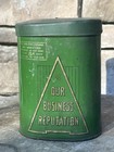 Our Business Reputation Antique Cigar Tin