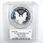 2019 W American Silver Eagle Pr 70 Dcam Pcgs First Strike Sku cpc6863