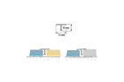 Cezar Threshold Joining Profile  Silver  large Variety - Sizes  Finishes 