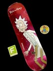 Super Rare Rick And Morty Primitive Skateboard Deck Foil Paul Rodriguez Prod