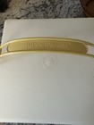 Tupperware 10    Gold Square Cake Carrier With Handle