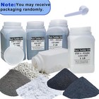 8 Lb Rock Tumbler Grit And Polish Kit And Ceramic Tumbling Filler Media  Coar   