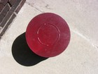 Nine- 400ft 16mm Red Metal Film Cans - Used