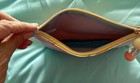 Multi-color Ipsy Glam Bag Zippered Cosmetic make Up Bag With Beads 7  X 5 