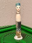 Rare Vintage Revlon Couturine Doll Lipstick Case 0545 Lady W stand 1961 